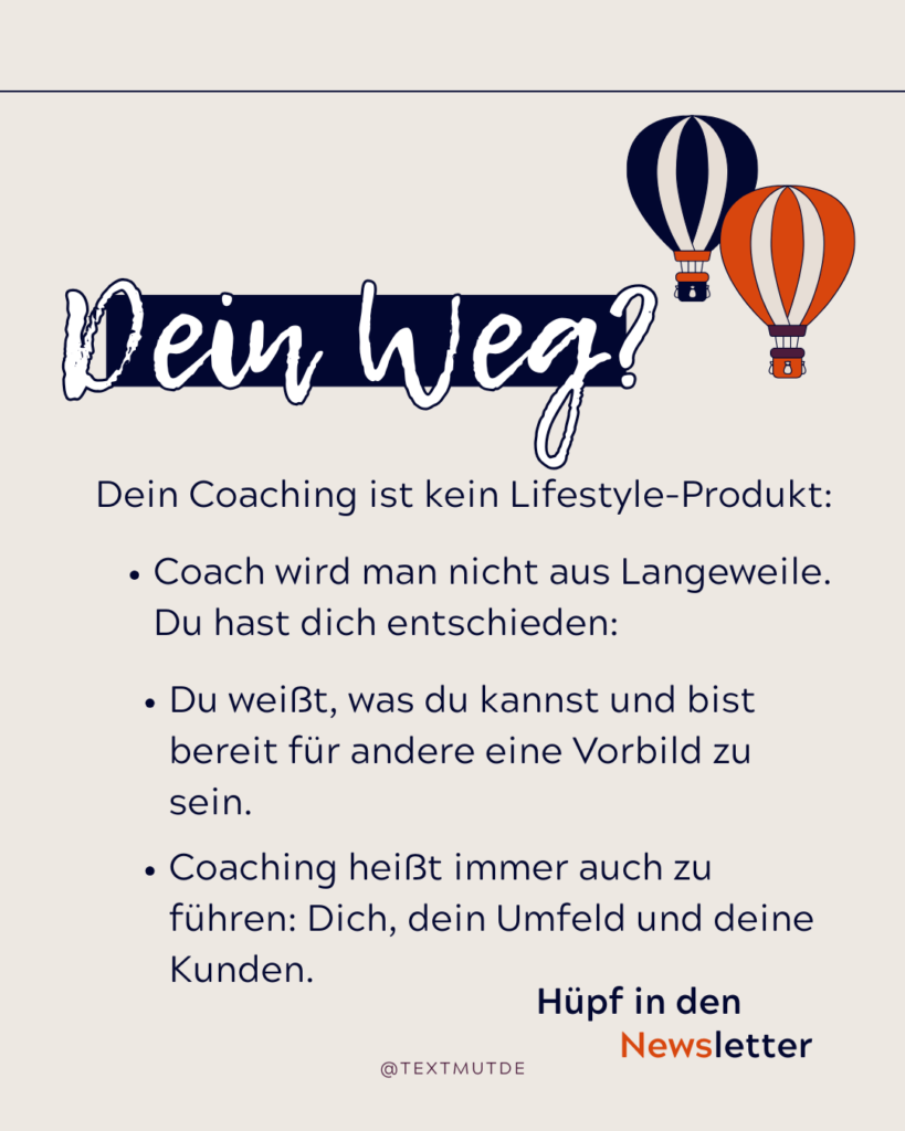 Dein Weg als Coach